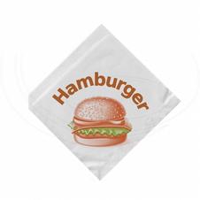 papírový sáček na hamburger 160x160mm-100ks