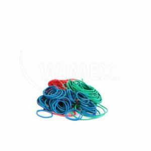 gumičky slabé 1 mm mix, prům. 2, 4, 6 mm