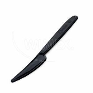 nůž znovu použitelný černý 185mm-50ks