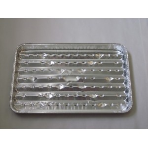 ALU tác na gril hranatý 340 x 220mm-5ks